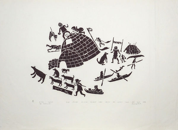 Joe Talirunili, The Old Way of Living, 1975