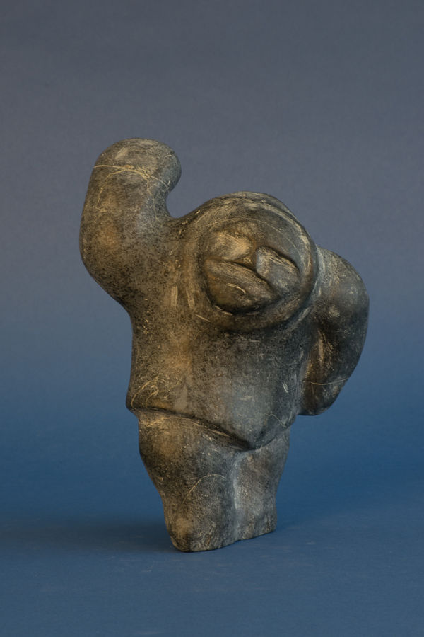 Barnabus Arnasungaaq, Inuk With Arm Raised / Inuk avec le bras levé , ca. 2000