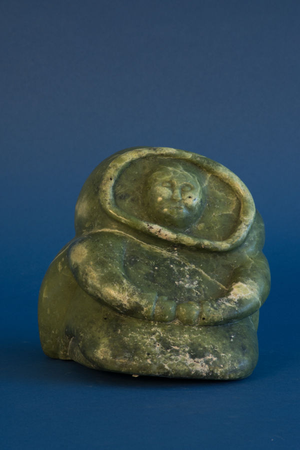 Lukta Qiatsuk, Seated Woman / femme asisse, ca. 1965