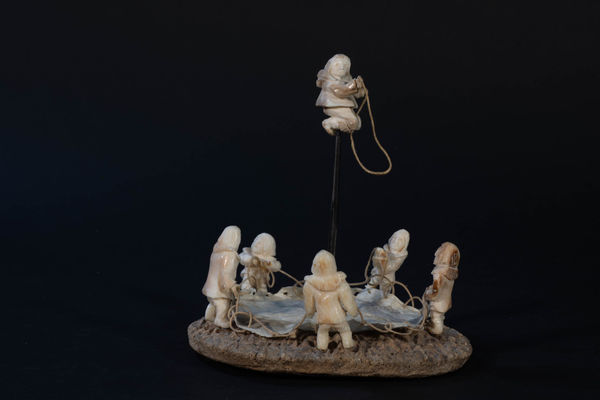 Unidentified / non-identifié, Blanket Toss / saut à la couverture, ca. 1990