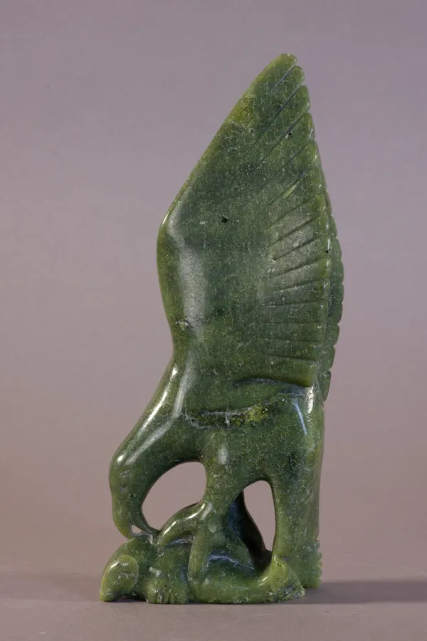 Joanassie Igiu, Bird of Prey / oiseau, ca. 1980