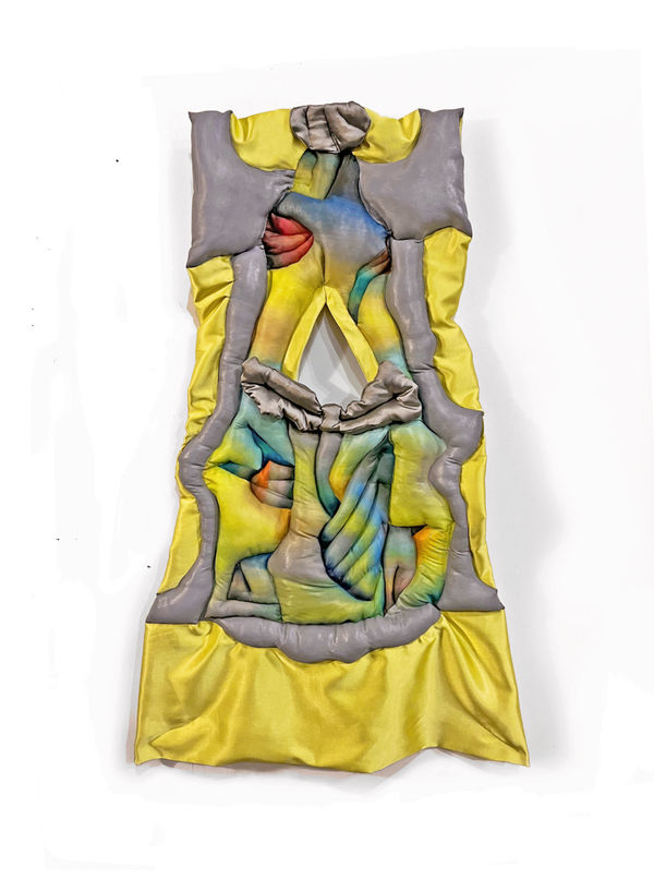 Amelia Briggs Strange Fruit, 2024 Latex, satin, fiber 36 x 22 inches