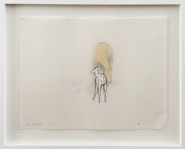 Avish Khebrehzadeh, Falling Horse in Battle (animation drawing), 2008
