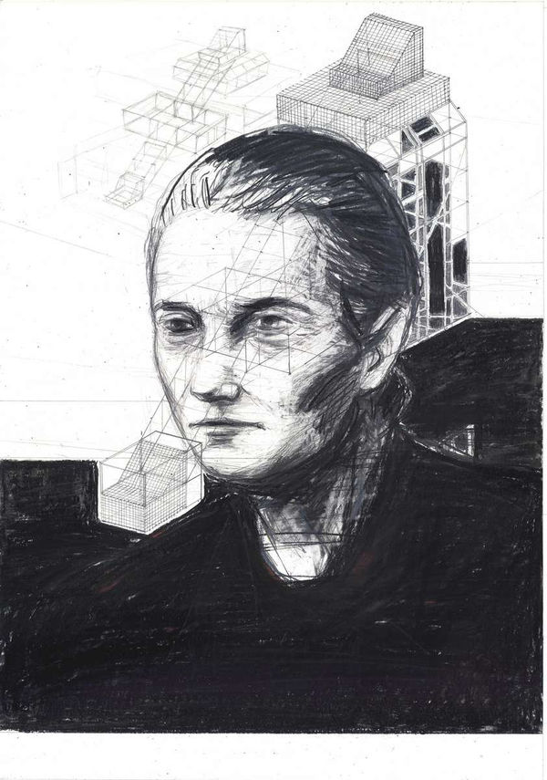 Baktash Sarang, Portrait #10, 2018