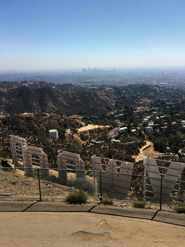 Arash Fayez, HOLLYWOOD sign (part 1), 2016