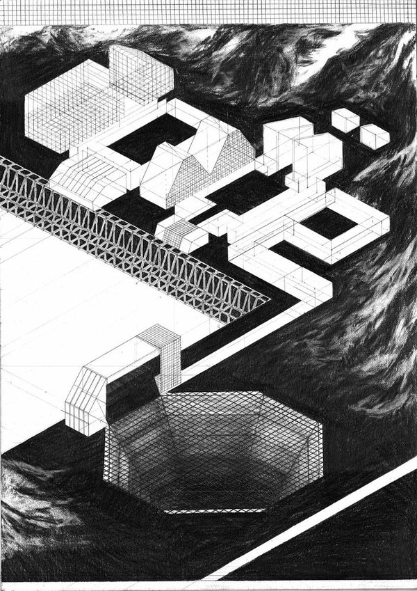 Baktash Sarang, Fall of Icarus #4, 2018