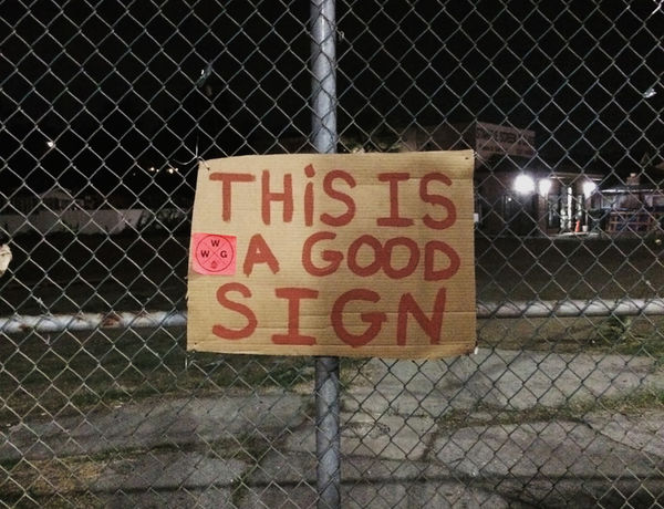 Arash Fayez, A good sign, 2014