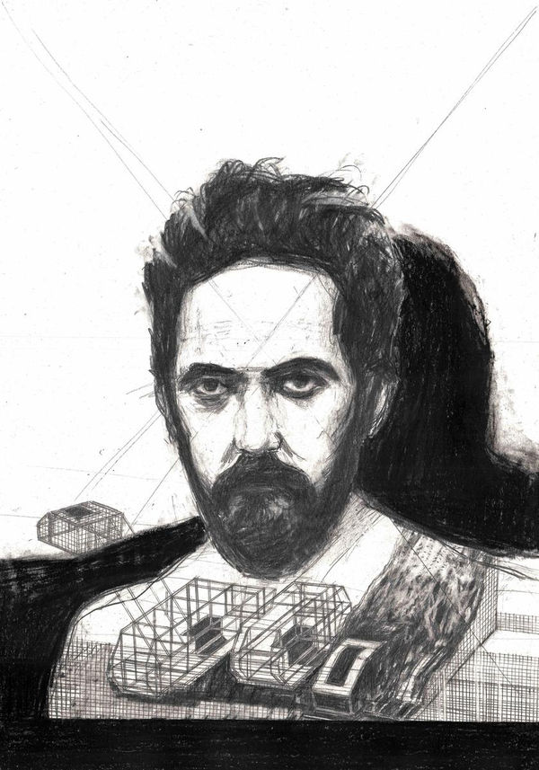 Baktash Sarang, Portrait #1, 2018