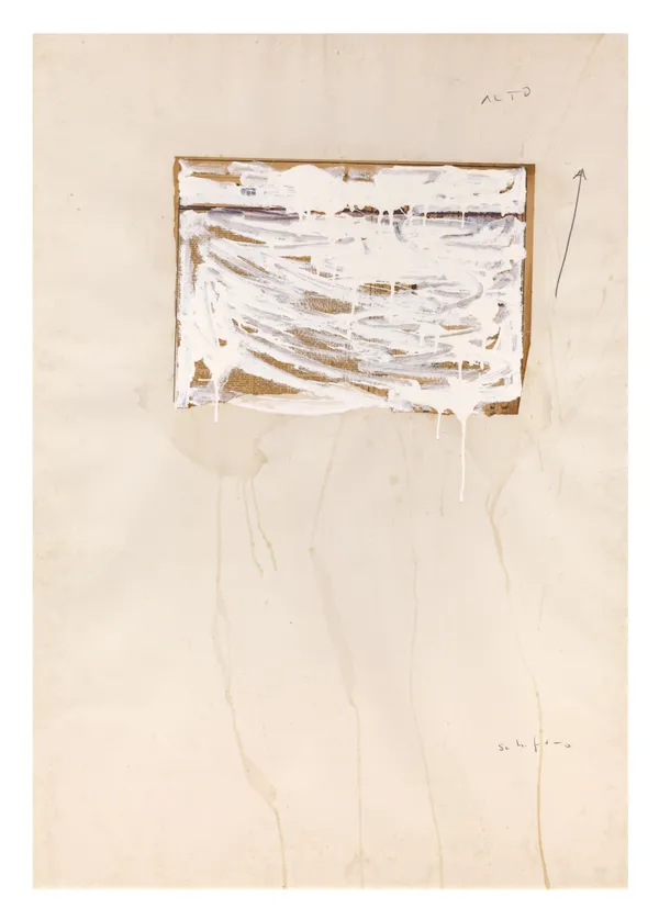 Mario Schifano, Untitled, Eseguita negli anni '70