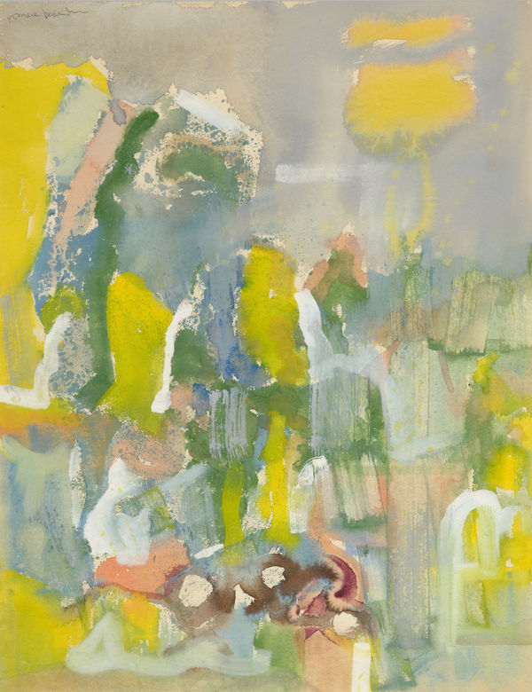 Romare Bearden Untitled, 1953 Watercolor on paper 25 x 20 in 63.5 x 50.8 cm