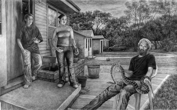 Sandee, Crystal and Dave with Trinity