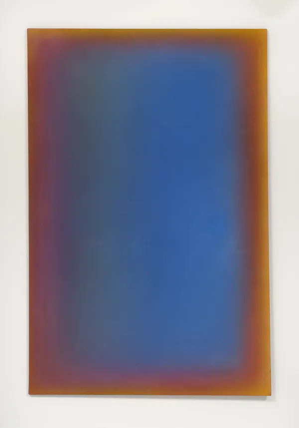 Leon Berkowitz Envelope #2, 1974 Oil on canvas 67 7/8 x 44 3/4 in 172.4 x 113.7 cm