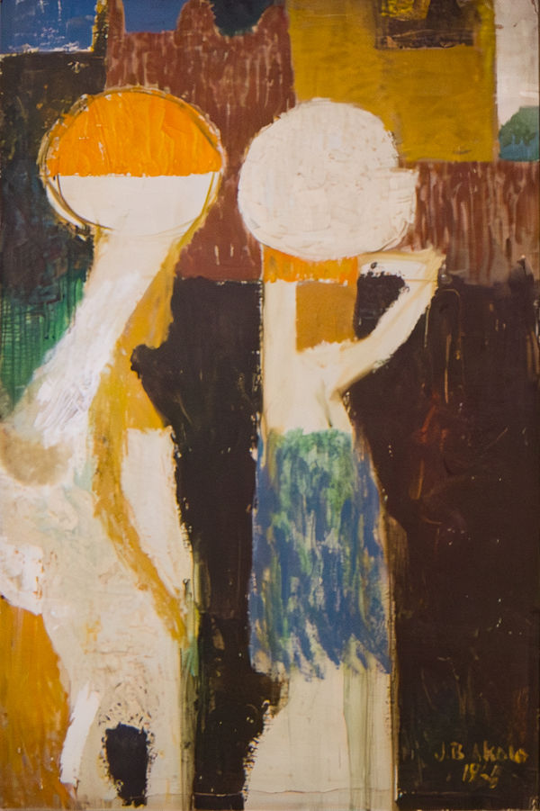 Jimoh Akolo, Two Fulani Women, 1968