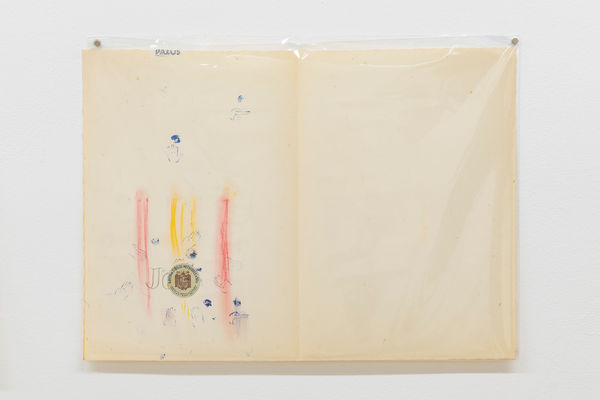 Carlos Pazos, Láminas para iluminar (bandera y timbre), ca. 1973