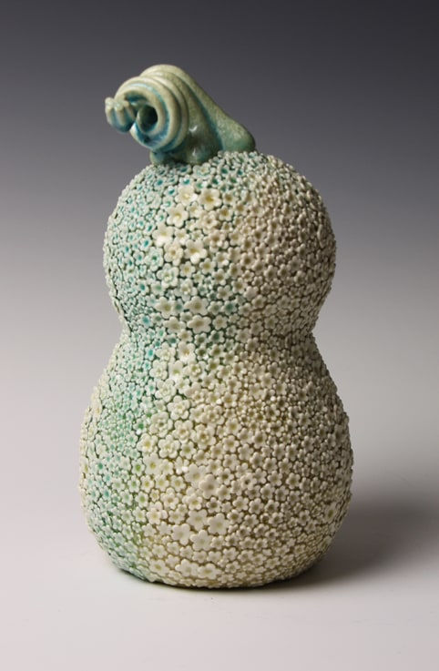 Kate Malone, A Porcelain Daisy Meadow Gourd, 2013
