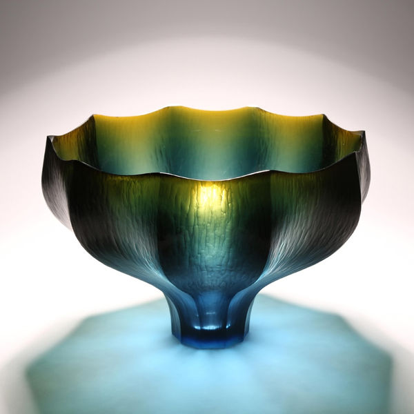 Joon Yong Kim, Green Flower, 2019