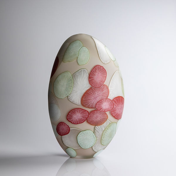 Clare Belfrage, Light Time; Grey with Red, 2022