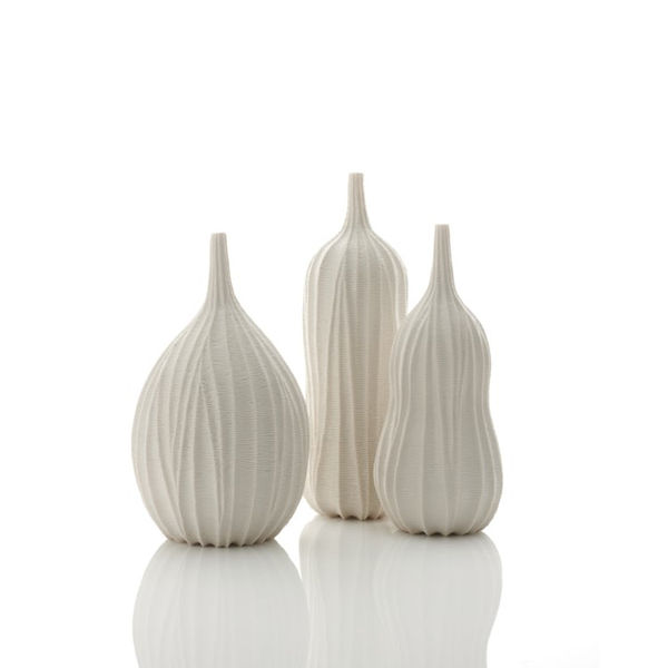 Andrew Wicks, Still Life of Three Pod Vases, 2021