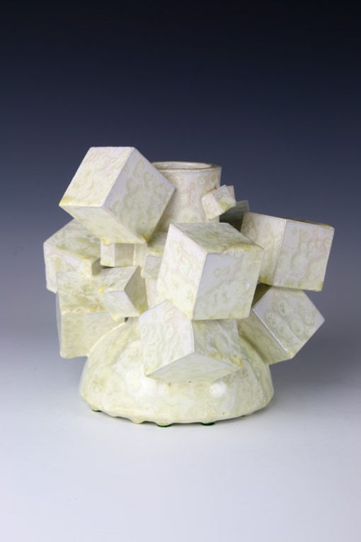 Kate Malone, White Cube Magma, 2014