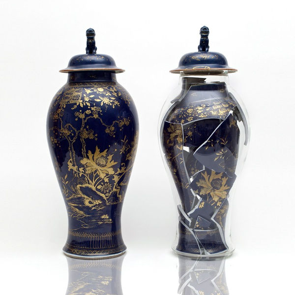 Bouke de Vries, A Pair of Memory Vessels LXII, 2018