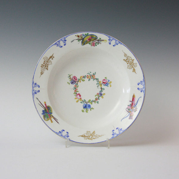 Sèvres Porcelain, A Sèvres Soup Plate made for Louis XV’s use at Versailles, 1763