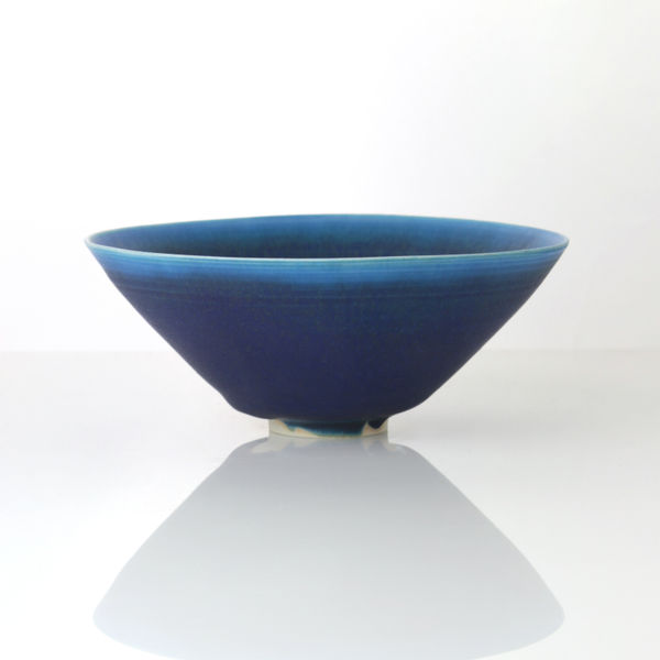 Takahiro Kondo, Azure Blue Tea Bowl, 2018