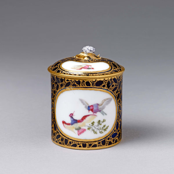 Sèvres Porcelain, A Sèvres Covered Jar, circa 1755