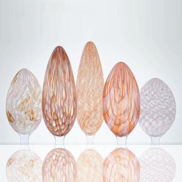 Tobias Møhl, Five-Part Red and Pink Twill Collection, 2019