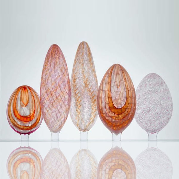 Tobias Møhl, Five-Part Red and Pink Twill Collection, 2019