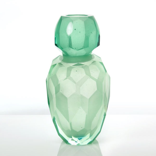 Angela Jarman, Tall Aventurine Faceted Geode, 2018