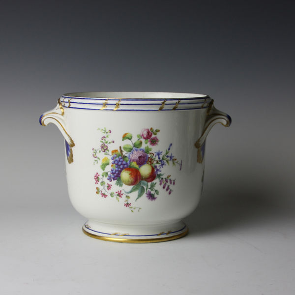 Sèvres Porcelain, A Large Wine Bottle Cooler, 1773