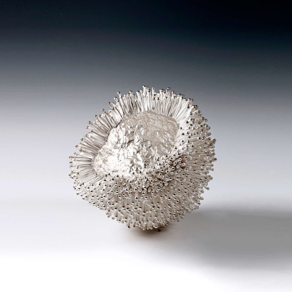 Junko Mori, A Silver Organism; Ball Point, 2014