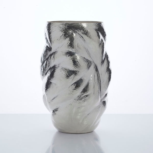 Ndidi Ekubia, Torrent Tall Vase, 2018