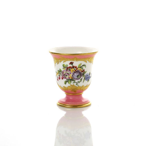 Sèvres Porcelain, A Soft-Paste Sèvres Porcelain Ice Cup from the Dumoulin Service, 1775