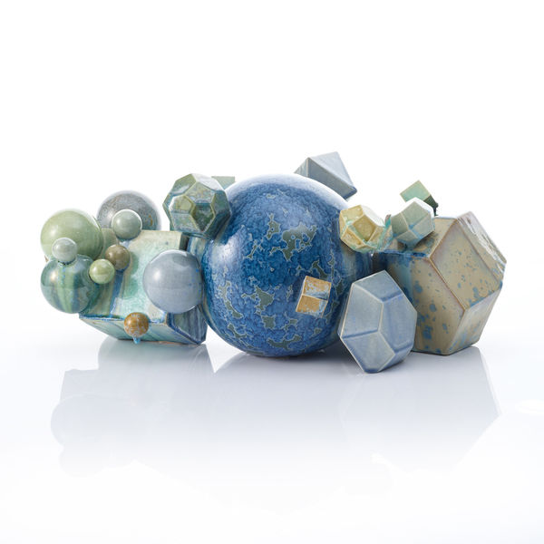 Kate Malone, Bubbly Giant Magma Centrepiece, 2025