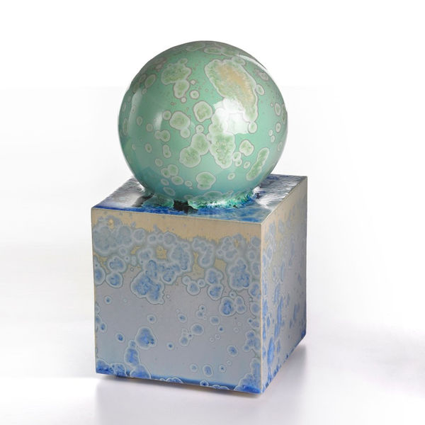 Kate Malone, Sphere and Cube, 2020