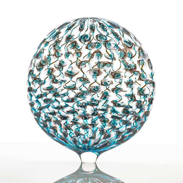 Tobias Møhl, Oval Glassweaver Vessel, 2014
