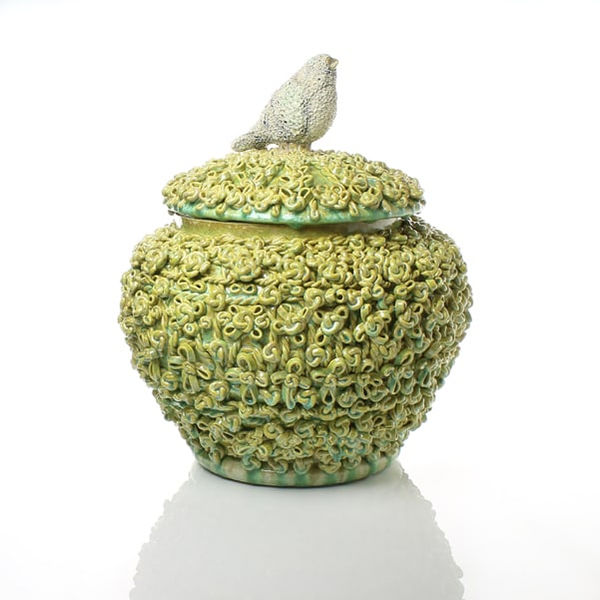 Kate Malone, Waddesdon Green Passementerie Tureen, 2016