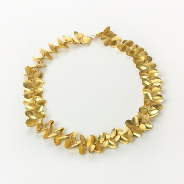 Jacqueline Ryan, Criss-Cross Bee Wing Necklace, 2019