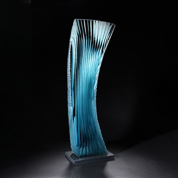 Colin Reid, Colour Saturation; Aqua, 2024