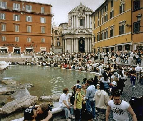 Doug HALL, Trevi Foutain, Rome, 1999