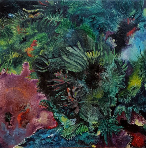 Tamar KASPARIAN, Vegetal submarine chaos - Invasive species, 2021