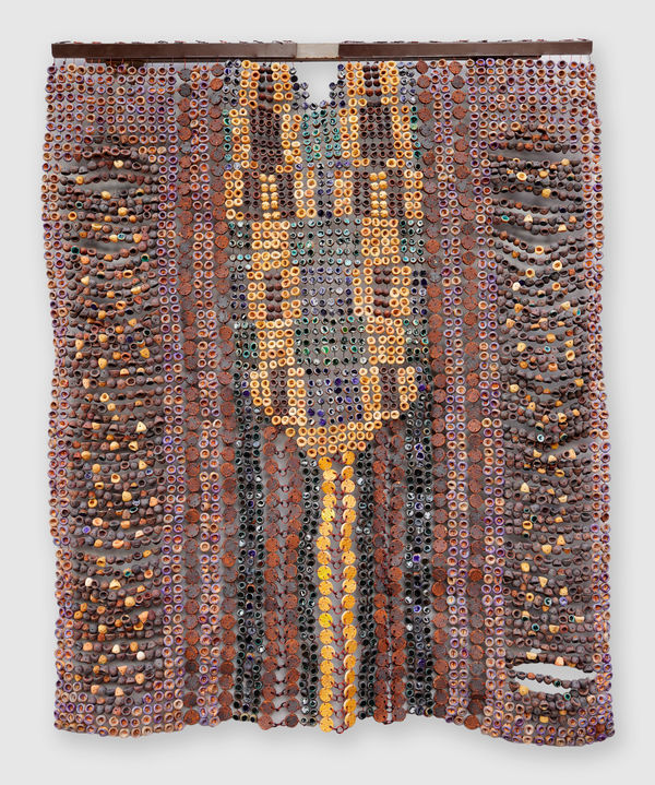 Ozioma Onuzulike, Embroidered Danshiki Armour, 2025