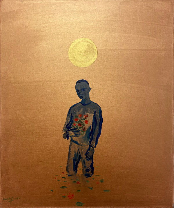 Moroccan Artist. Contemporary art. Acrylic and ink on paper and canvas. Figurative. Abstraction. Cinematic paintings. Dreamy. Bold colours.