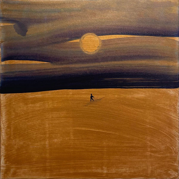 Omar Mahfoudi painting. Moroccan Artist. Contemporary art. Acrylic and ink on paper and canvas. Figurative. Abstraction. Cinematic paintings. Dreamy. Bold colours. Ink on paper.