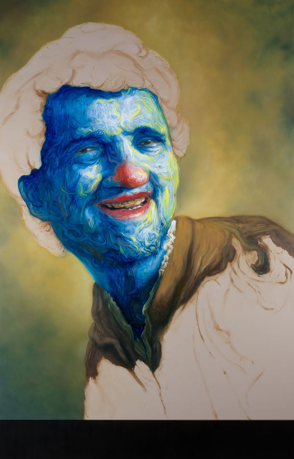 Glenn Brown, Unknown Pleasures, 2016