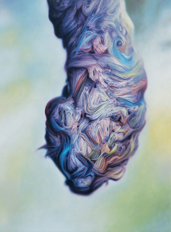 Glenn Brown, The Suicide of Guy Debord, 2001