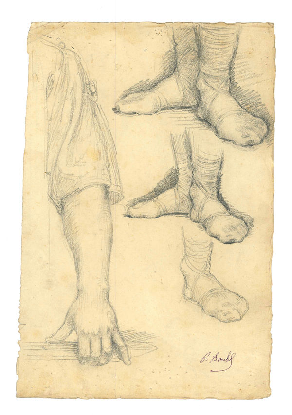 Paul Borel, Study of Arms and Feet