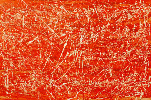 Bozena Kaluga, Orange & White, 2008