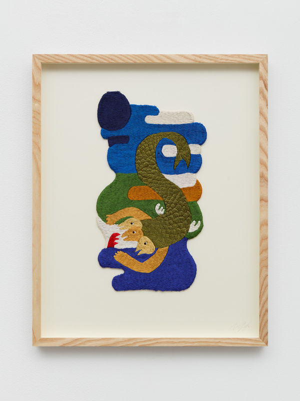 Woo Jin Joo, Three-Headed Fish , 2025